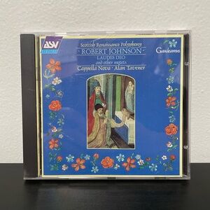 Robert Johnson Sacred Choral Music CD Capella Nova Tavener Scottish Renaissance